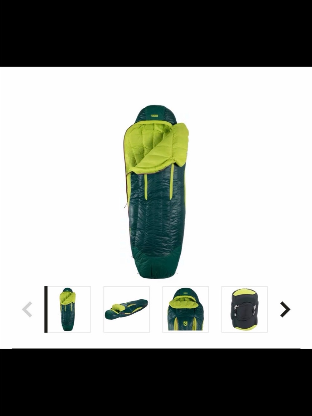 NEMO Women's Disco 15 Sleeping Bag Regular / Right Zip, Electra / Starlit Ridge